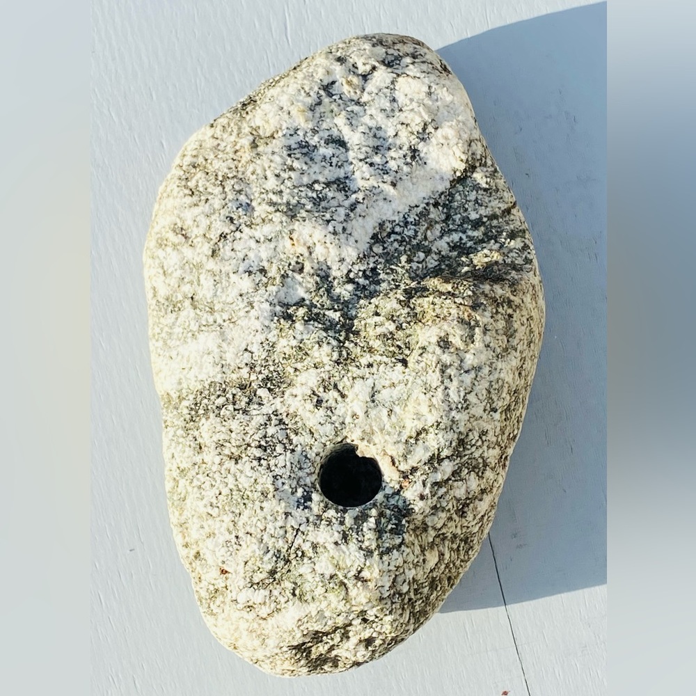 GraniteRock w/Hole For-Aquarium/Terrarium-Beautiful/Inserting/Beneficial/Natural - Picture 8 of 16